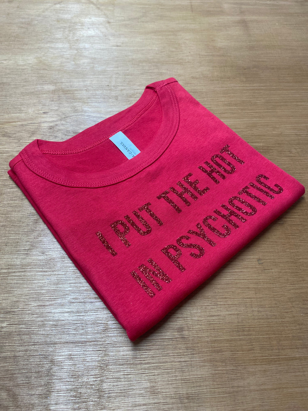 Ladies Glitter Crop Top
