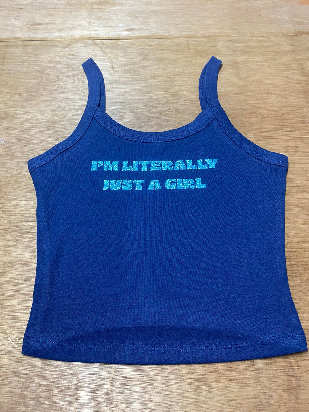 Ladies Glitter Tank Top
